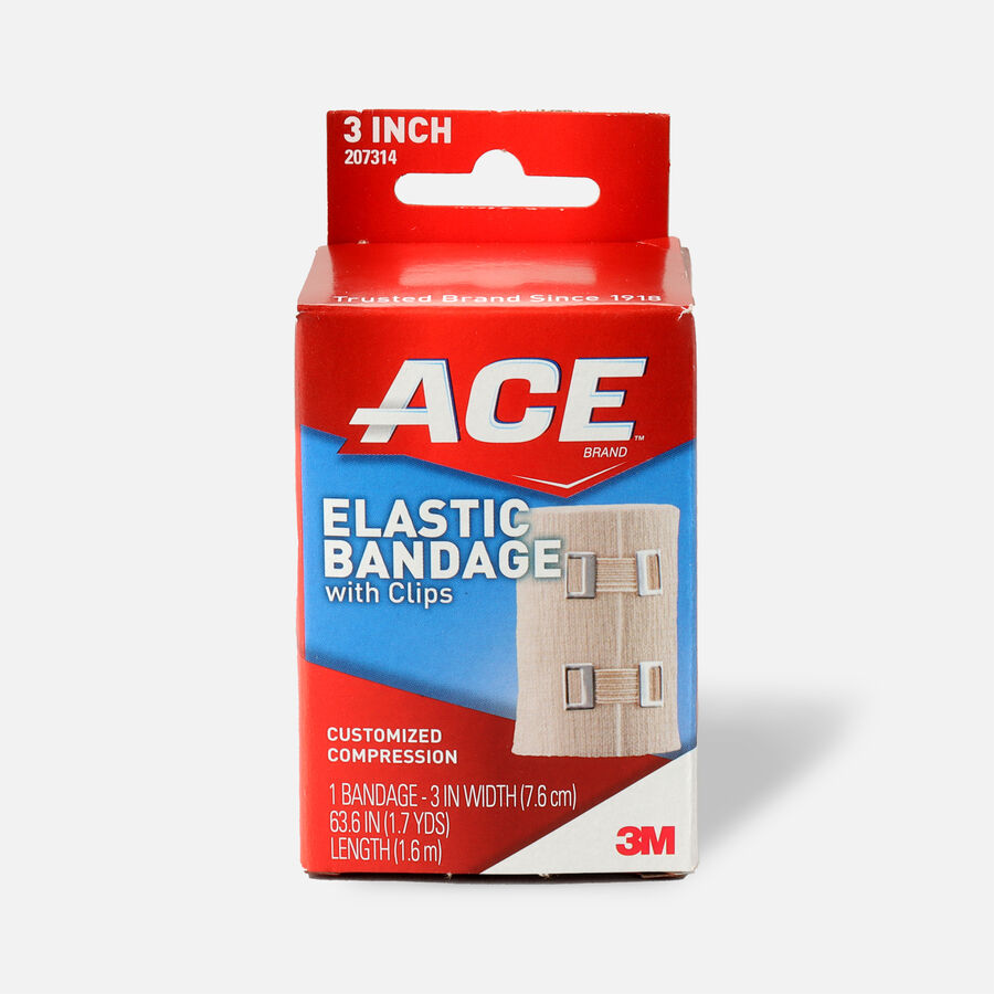 ACE Elastic Bandage with Clips, , large image number 0