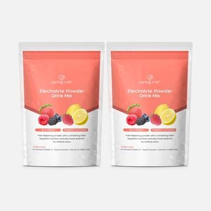 Caring Mill&trade; Electrolyte Powder, Berry Breeze and Raspberry Lemonade Flavor Variety, 24 ct. (2-Pack)