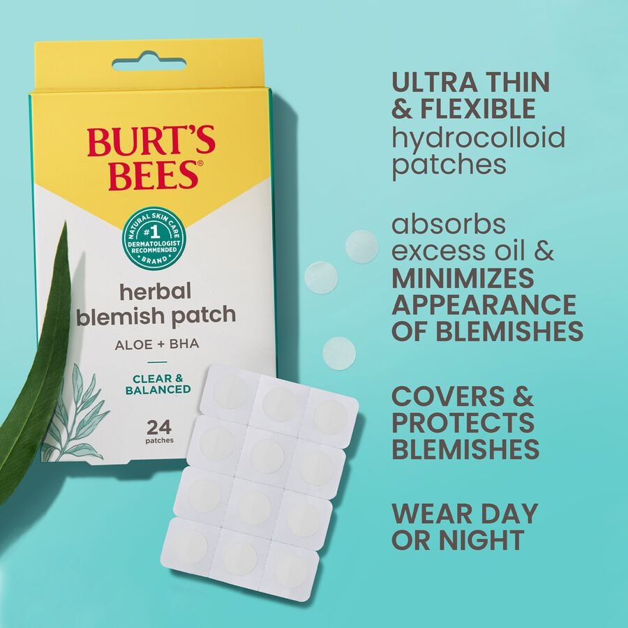 Burt's Bees Clear and Balanced Blemish Patch, 24-Pack, , large image number 2