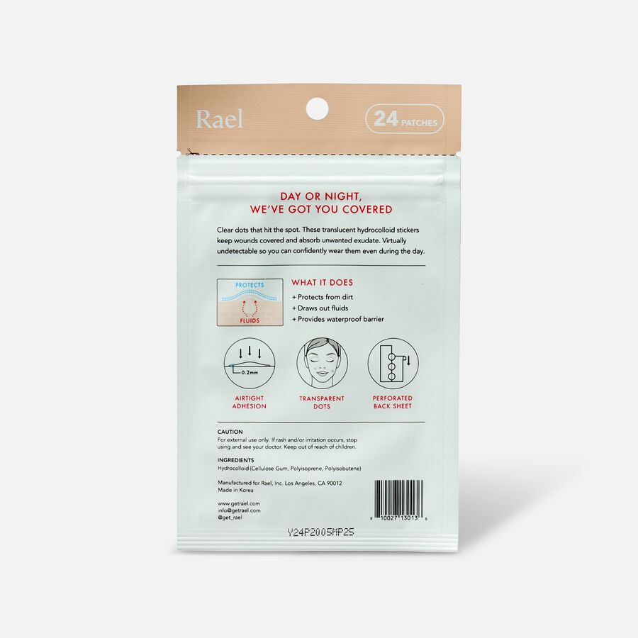 Rael Beauty Miracle Patch Invisible Spot Dot, 24 ct., , large image number 1