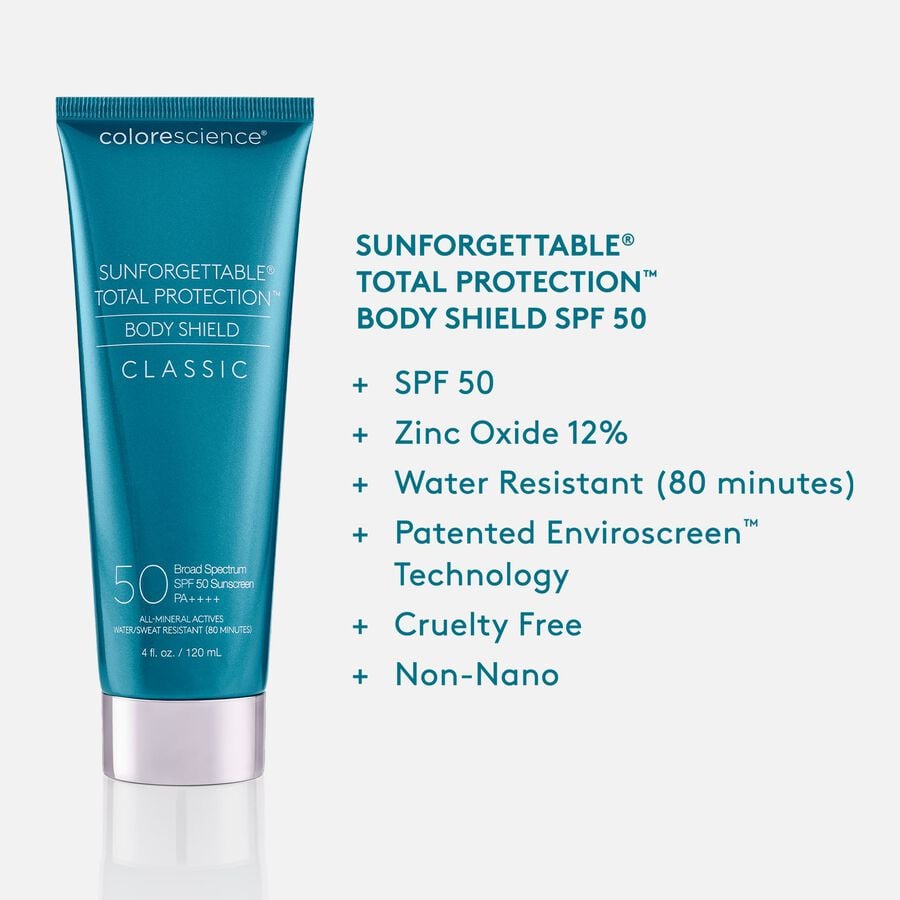 Colorescience Sunforgettable&reg; Total Protection&reg; Body Shield, Classic, SPF 50, 4 fl. oz., , large image number 2