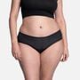 Thinx Breathable Hiphugger Period Underwear, Black, M, , large image number 1