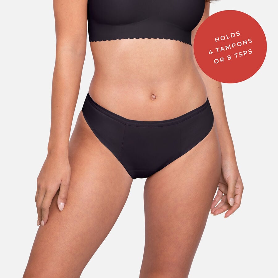 Proof&reg; Leak & Period Underwear - Bikini (4 Tampons/8 tsps), , large image number 1