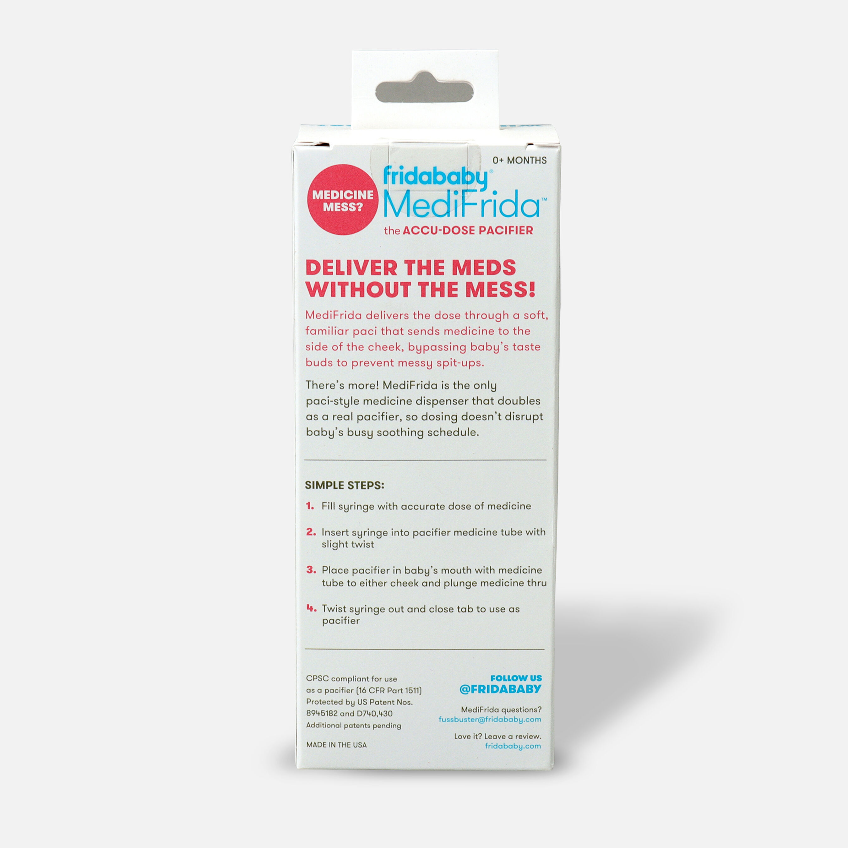 FSA Eligible Fridababy MediFrida the AccuDose Pacifier FSA Store