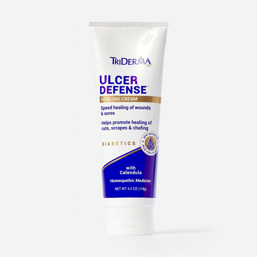 TriDerma Diabetics Ulcer Defense&trade; Healing Cream, 4.2 oz. Tube, , large image number 0