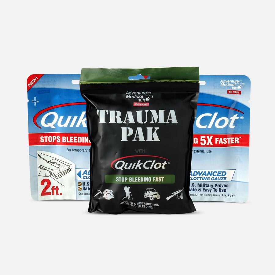 Trauma Pak & QuikClot Bundle, , large image number 0