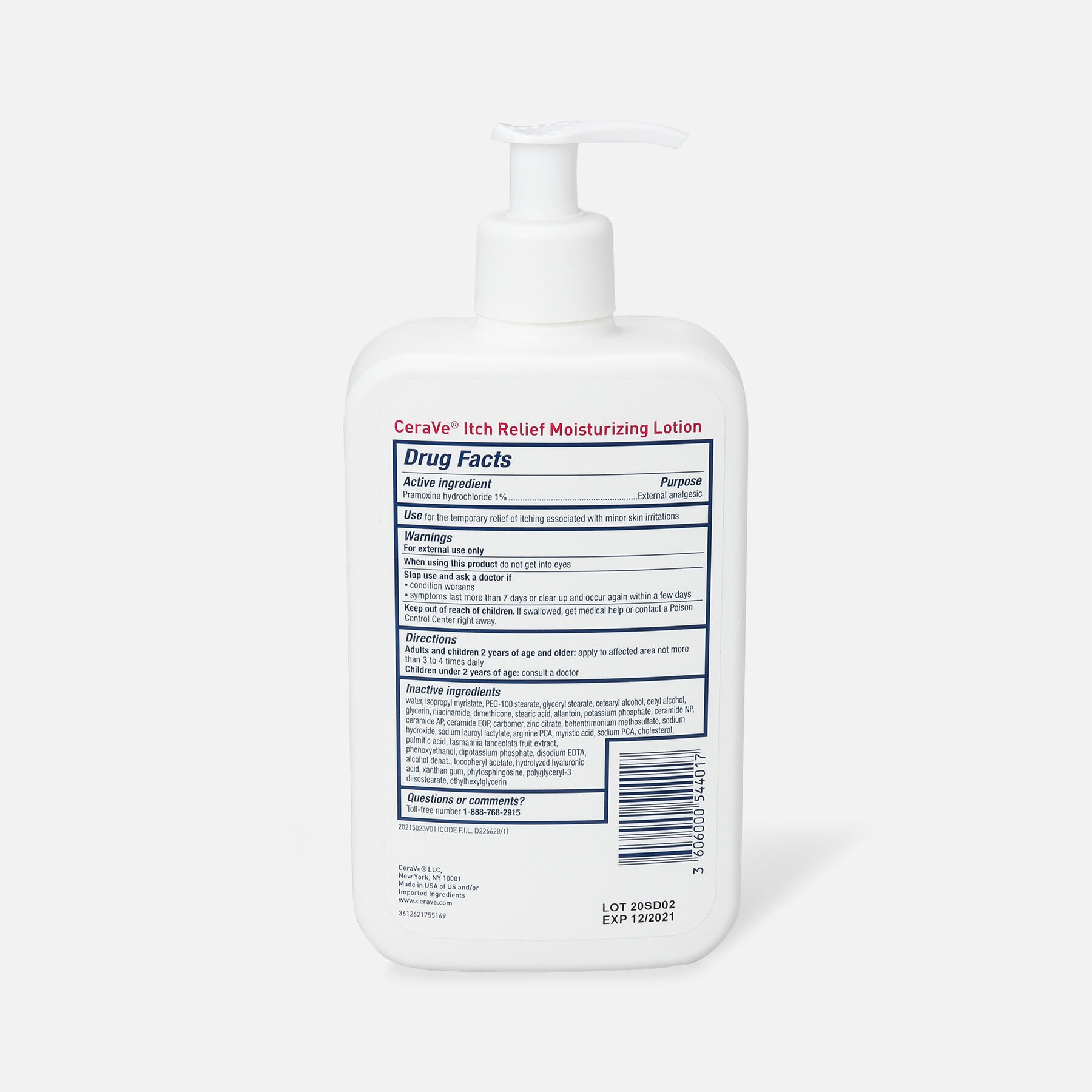 FSA Eligible CeraVe Moisturizing Lotion for Itch Relief, 16 oz. FSA Store