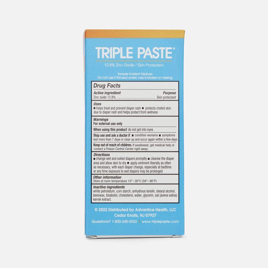 Triple Paste Diaper Rash Ointment, 2oz., , large image number 1