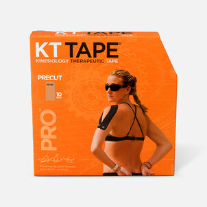 KT Tape Pro Jumbo Precut Tape, Beige, 150 Strips