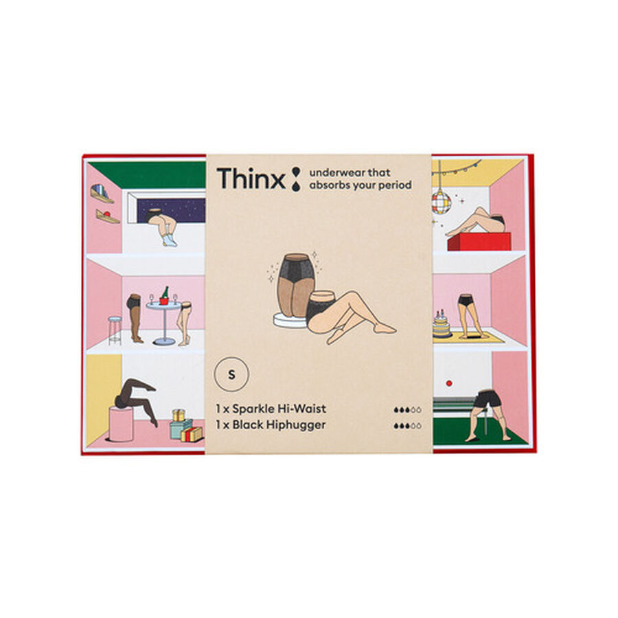 Thinx Period Proof Boxed Set, Sparkle, , large image number 1