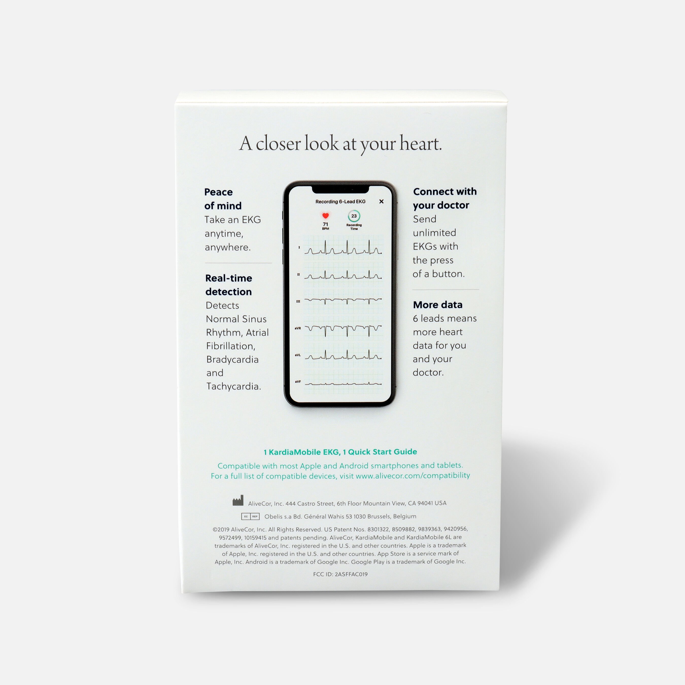 FSA Eligible AliveCor KardiaMobile Personal EKG 6L FSA Store