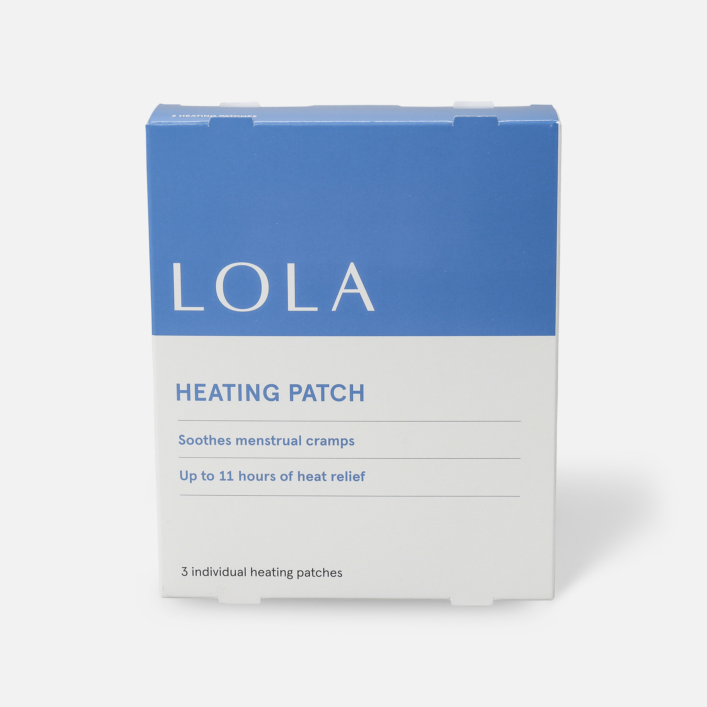 LOLA Heat Patches, 3 ct