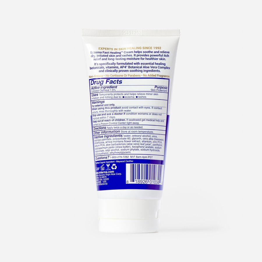 TriDerma Medicated Fast Healing Eczema Body Wash – 16 Fl Oz For Dry, Itchy Skin & Rashes
