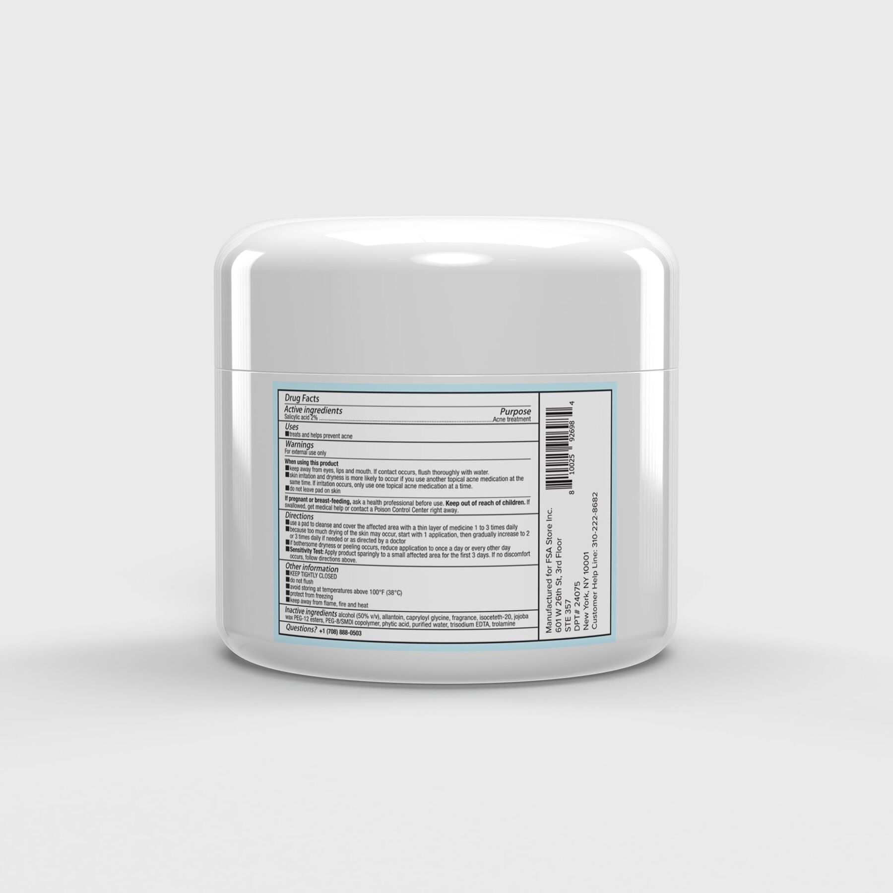 FSA Eligible Caring Mill™ Acne Treatment Pads, 90 ct. FSA Store