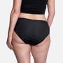 Thinx Breathable Hiphugger Period Underwear, Black, M, , large image number 3