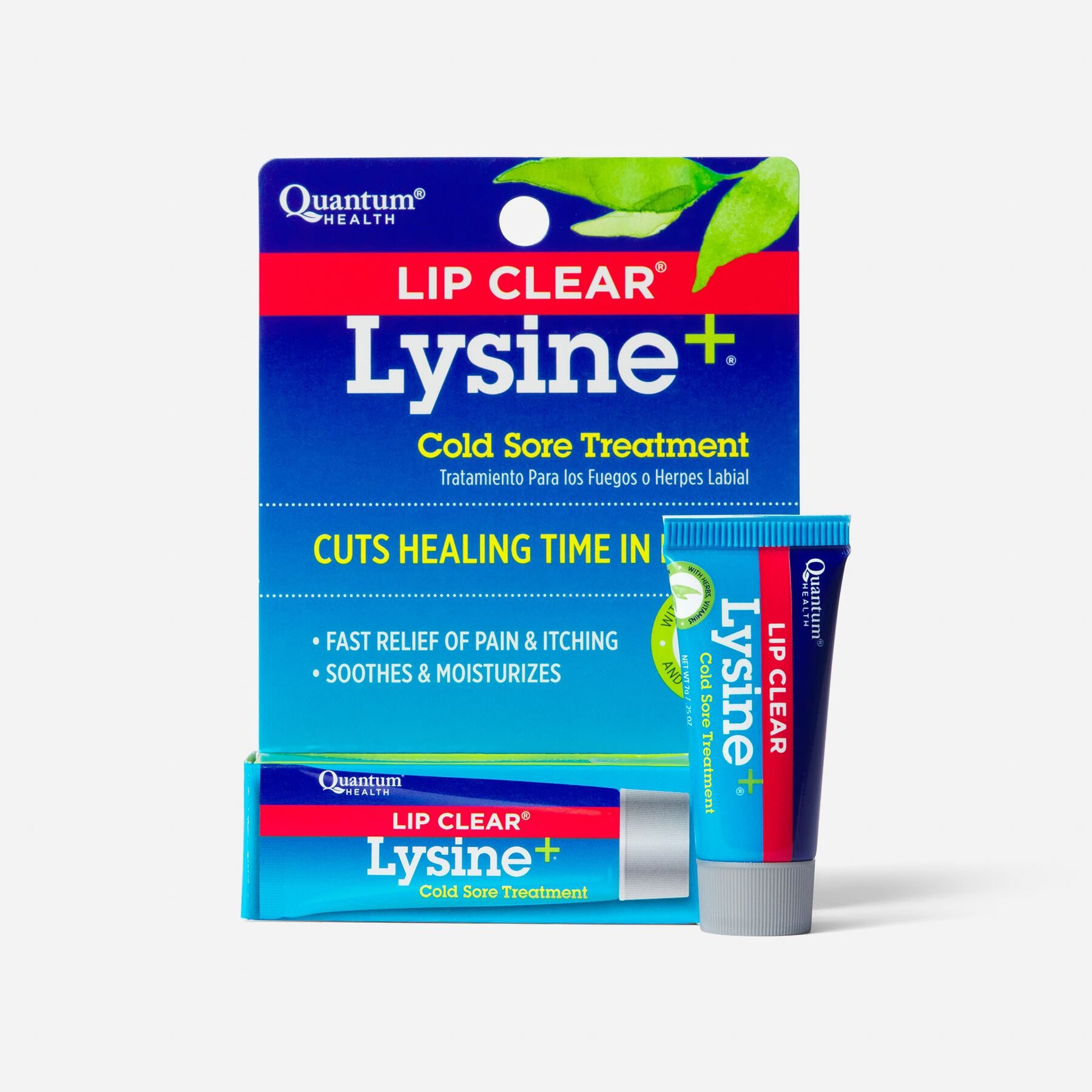 FSA Eligible Quantum Health Lip Clear Lysine+ Ointment, .25 oz. FSA Store