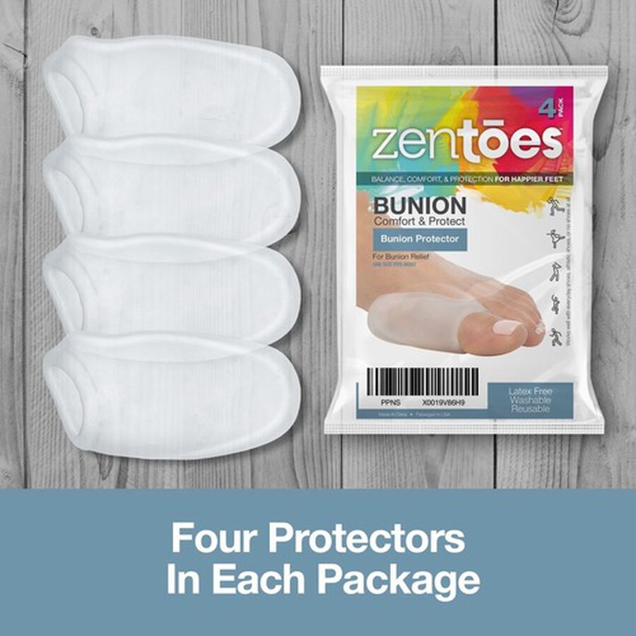 ZenToes Gel Bunion Guards - 4-Pack, , large image number 7