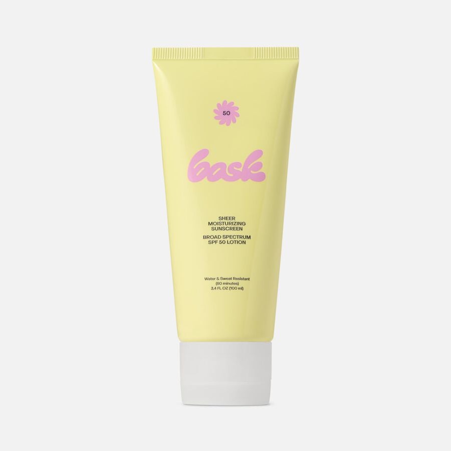 Bask SPF 50 Sheer Moisturizing Lotion, 3.4 fl oz., , large image number 0