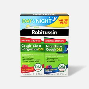 Robitussin DM MAX and DM MAX Nighttime, Value Pack