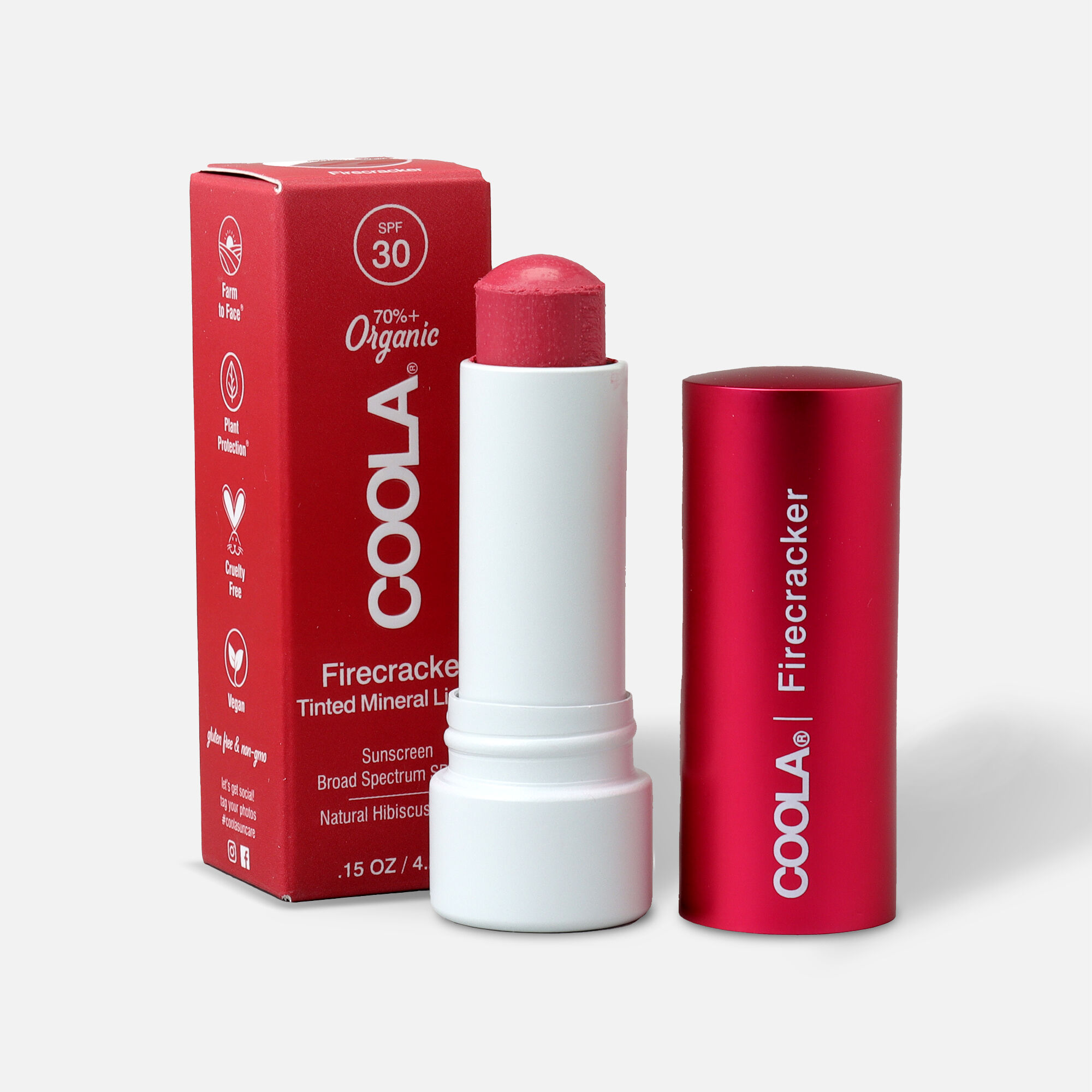 COOLA Mineral Liplux SPF 30 Lip Balm, .15 oz. by Coola | FSA Store