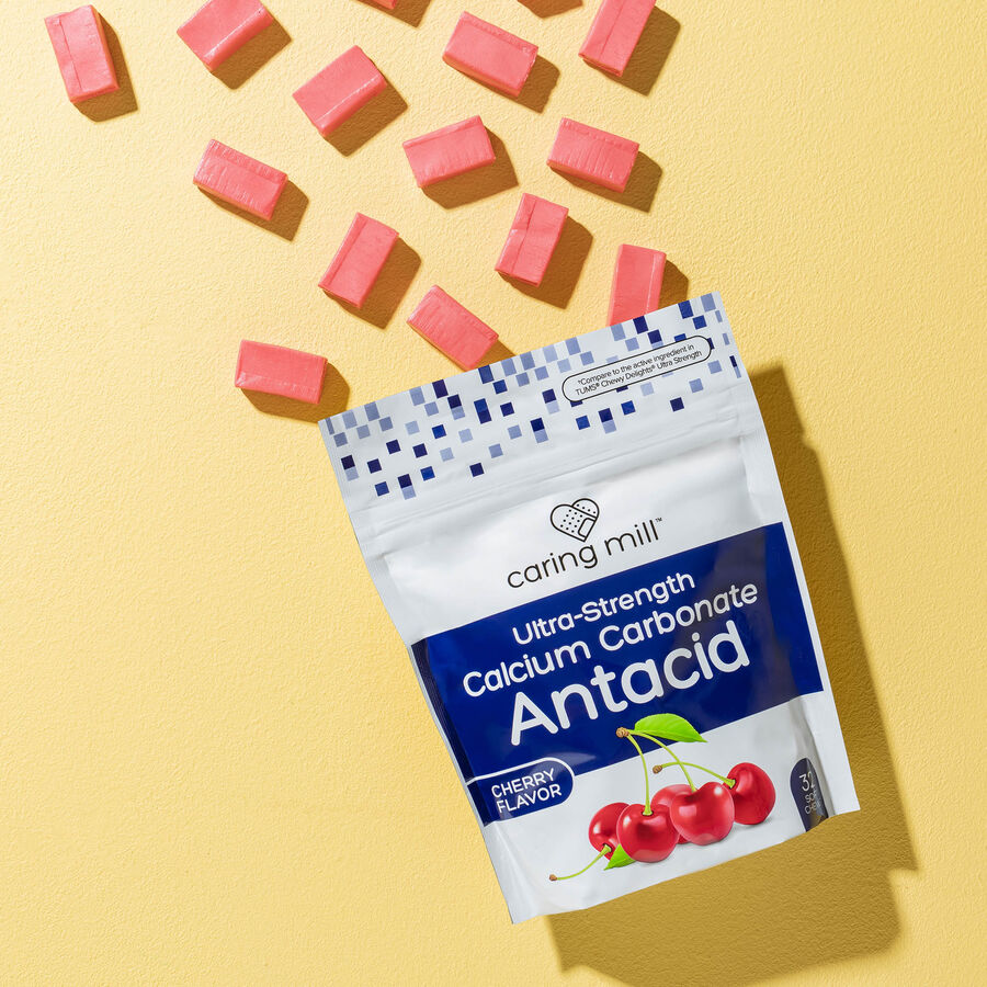 Caring Mill&trade; Antacid Soft Chews, Cherry, 32 ct., , large image number 2