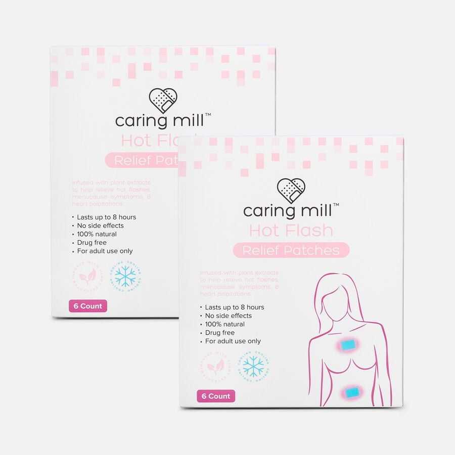 Caring Mill&trade; Hot Flash Relief Patch, 6 ct. (2-Pack), , large image number 0