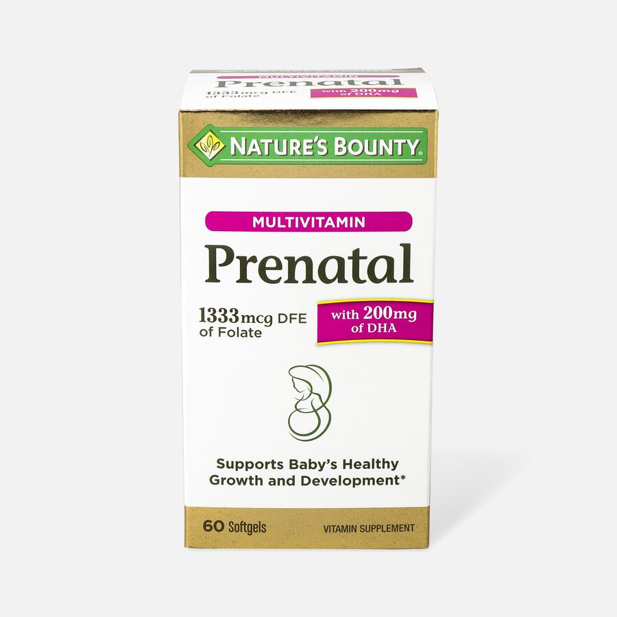 Nature's Bounty Prenatal Multivitamin Softgels, 60 ct., , large image number 1
