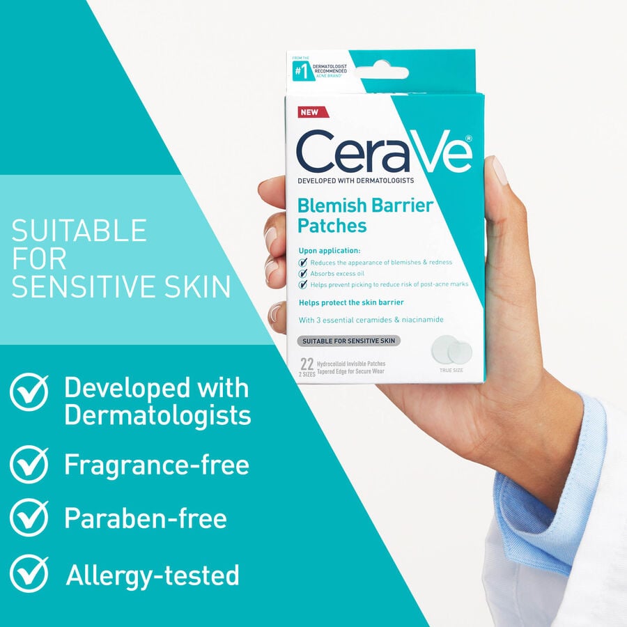 CeraVe&reg; Blemish Barrier Patches, 22 ct., , large image number 5