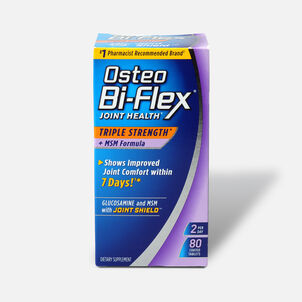 Osteo Bi-Flex Triple Strength with MSM Coated Tablets, 80 ct.