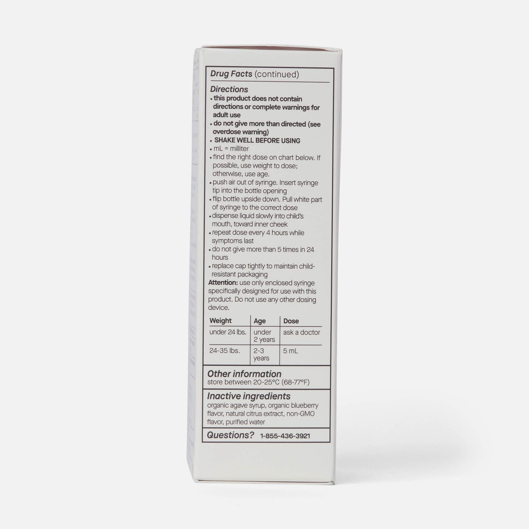 FSA Eligible Genexa Infant's Pain & Fever Oral Suspension, 2 oz. FSA