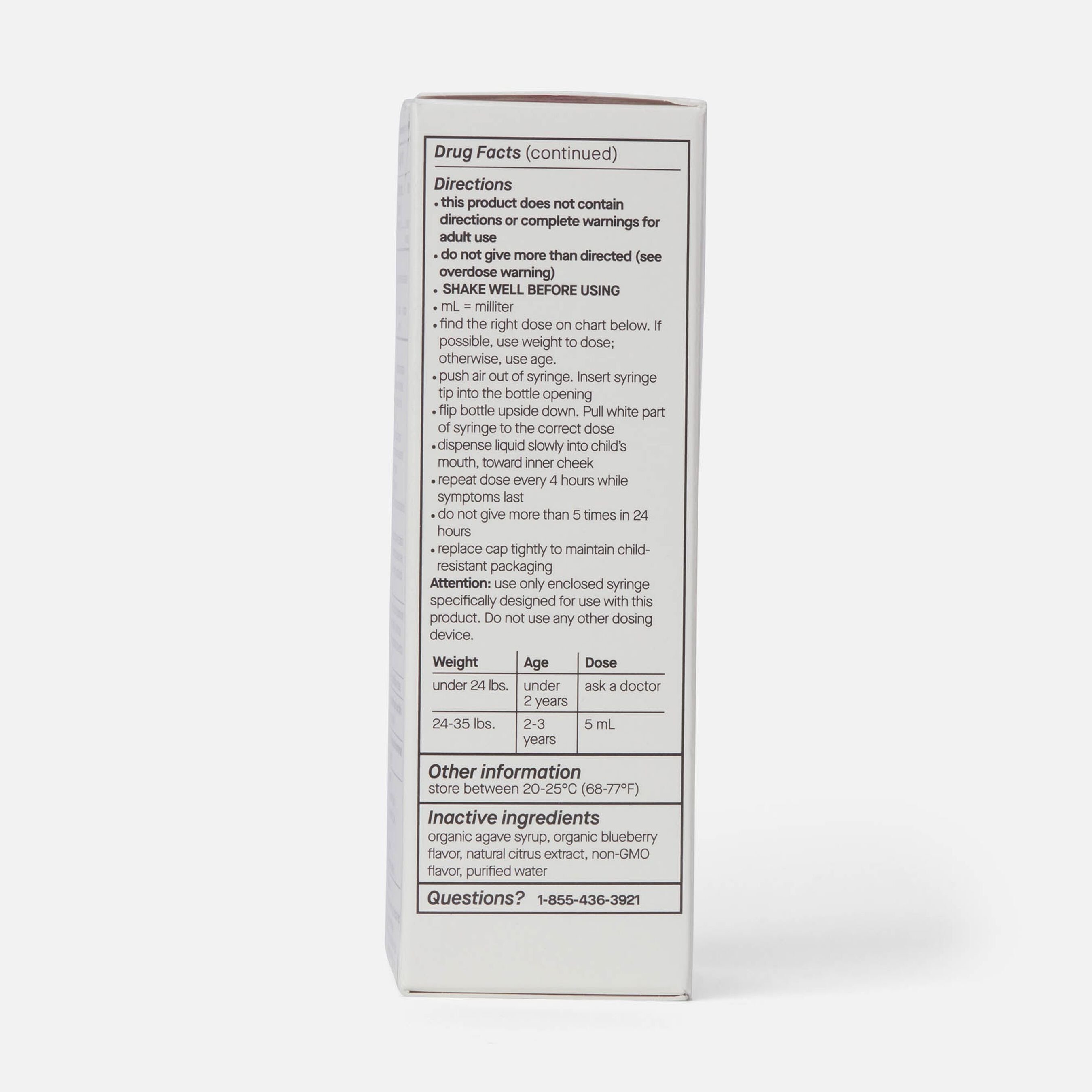 FSA Eligible Genexa Infant's Pain & Fever Oral Suspension, 2 oz. FSA