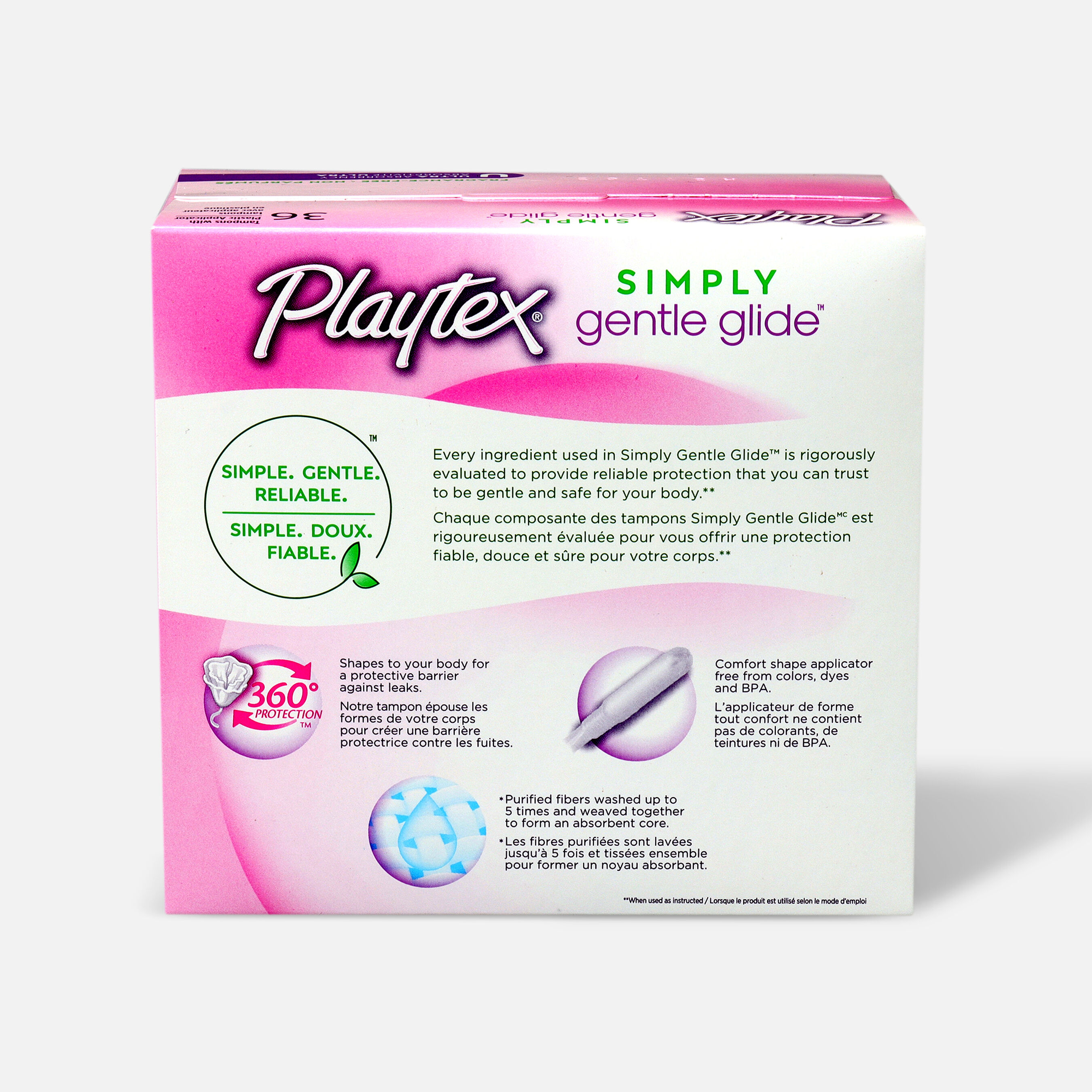 Playtex Gentle Glide Tampons, 36ct