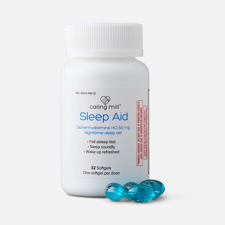 Caring Mill&trade; Maximum Strength Sleep Aid Soft Gels, 32 ct., , large image number 2