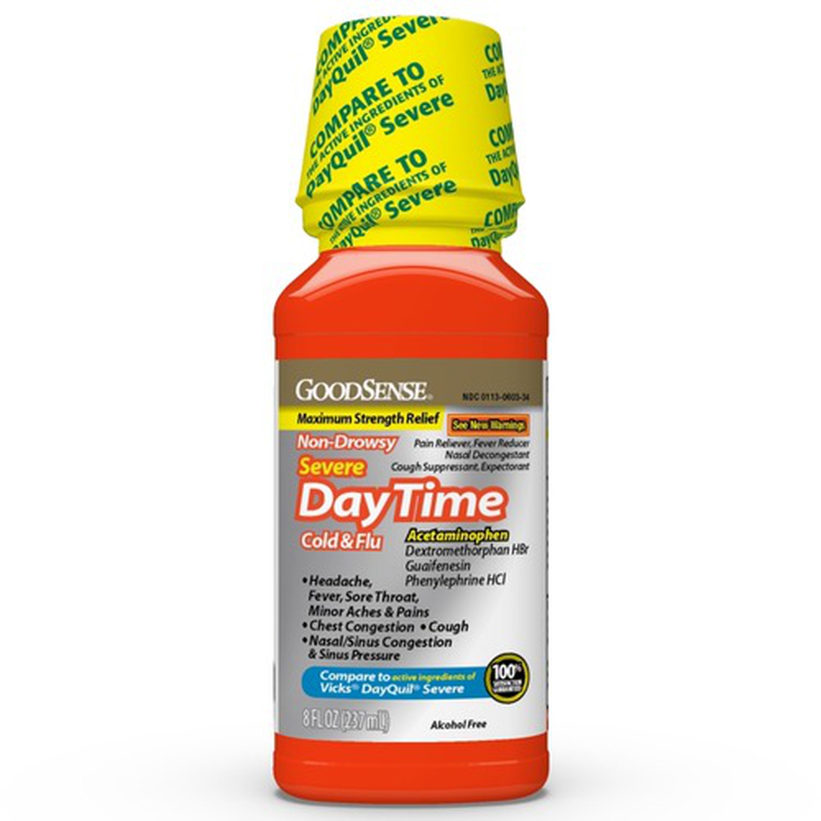 GoodSense® Daytime Cold & Flu Non Drowsy Severe 8 oz