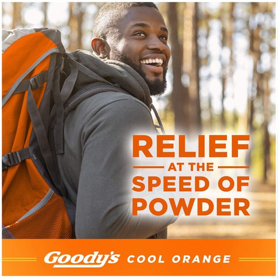 Goody's Cool Orange Acetaminophen / Aspirin Powder Stick, 24ct.