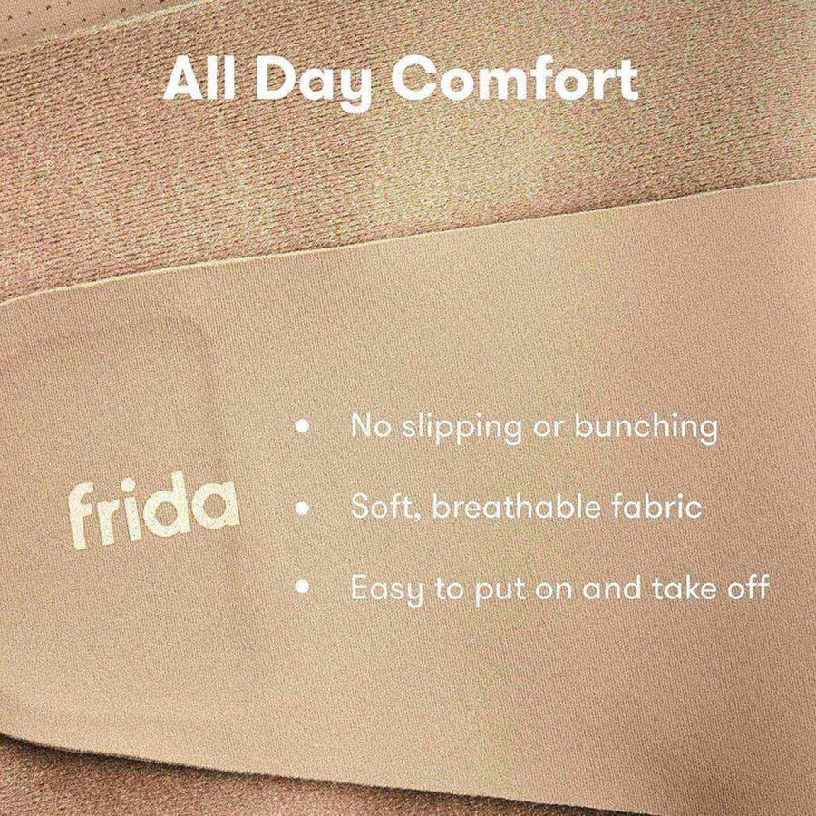 Frida Mom Dual-Support Pregnancy Belly Band, Clay, , large image number 4