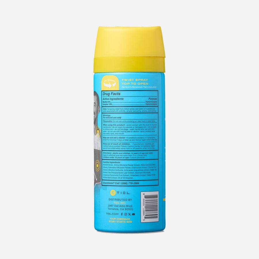 TIDL Morning Therapy Pain Relief Spray, 3 fl. oz., , large image number 1