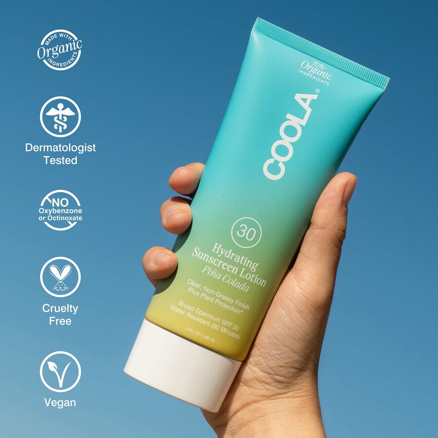 COOLA&reg; Classic Body Organic Sunscreen Lotion, SPF 30, Pi&ntilde;a Colada, 5 fl. oz., , large image number 4