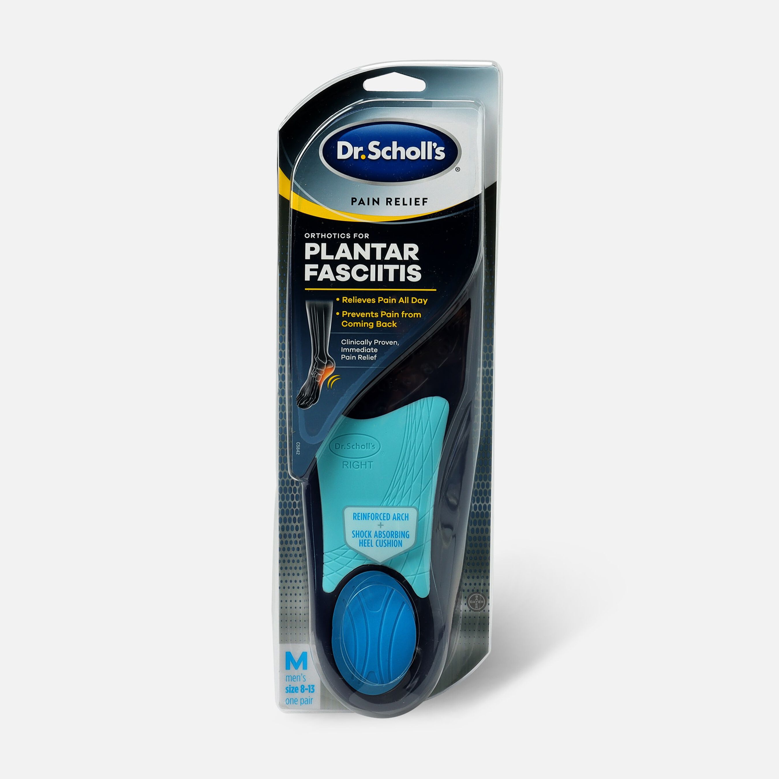 FSA Eligible Dr. Scholl's Pain Relief Orthotics for Plantar Fasciitis