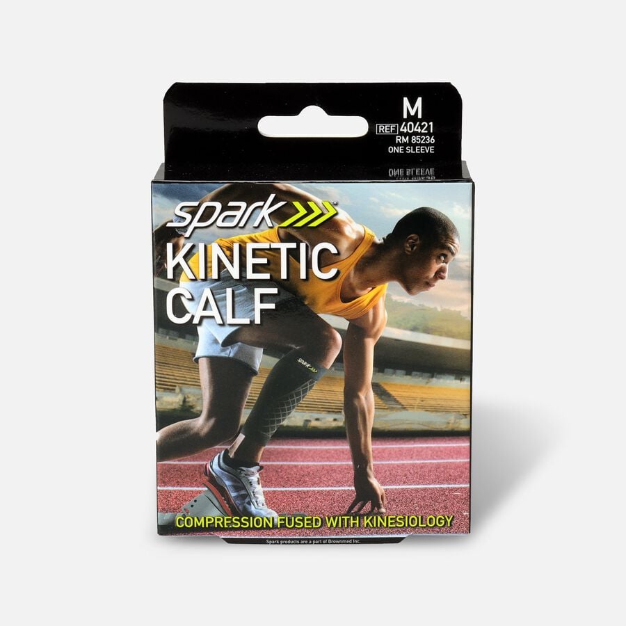 Spark Kinetic Compression Calf Sleeve, Medium, , large image number 0