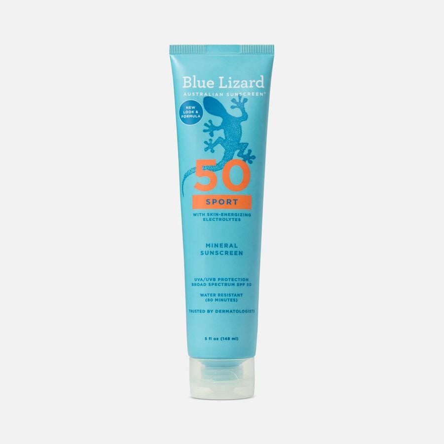 Blue Lizard Sport Mineral Sunscreen Lotion, SPF 50, 5 fl. oz., , large image number 0