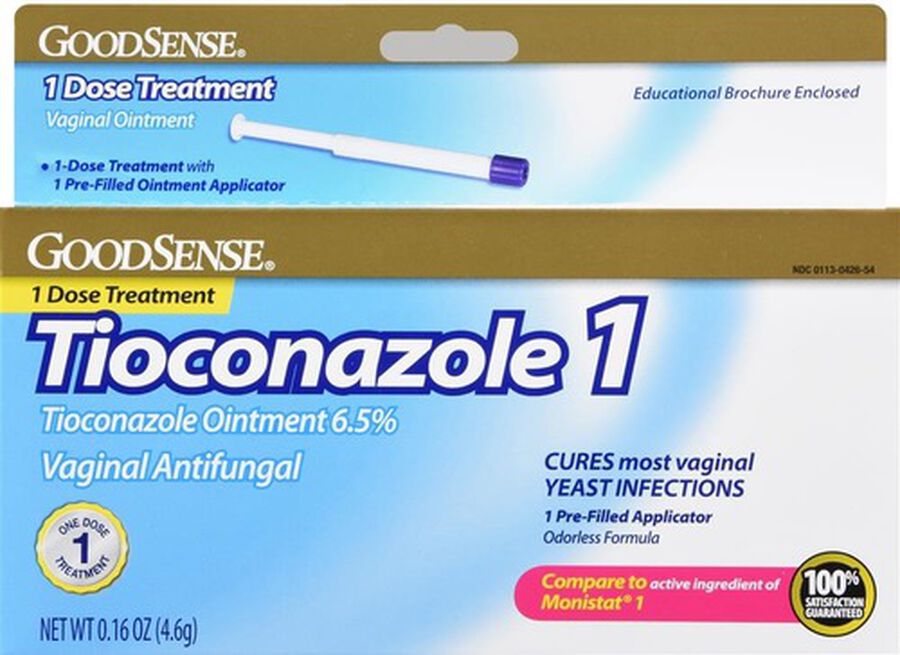 GoodSense® Tioconazole 1 Dose Treatment w/ 1 pre-filled Applicator .16 oz., , large image number 0