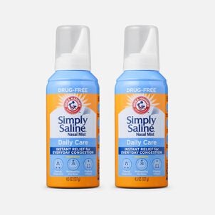 Simply Saline Sterile Saline Nasal Mist, 4.25 fl oz. (2-Pack)