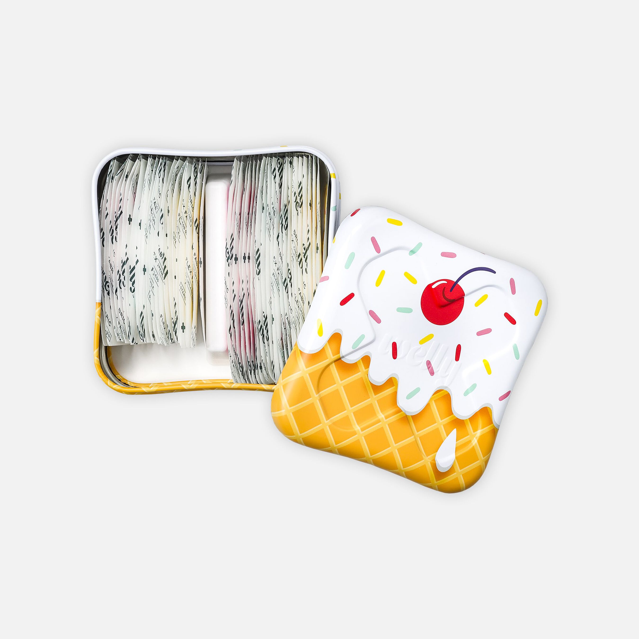 Welly Bravery Badges Ice Cream Assorted Flex Fabric Bandages 48 ct.