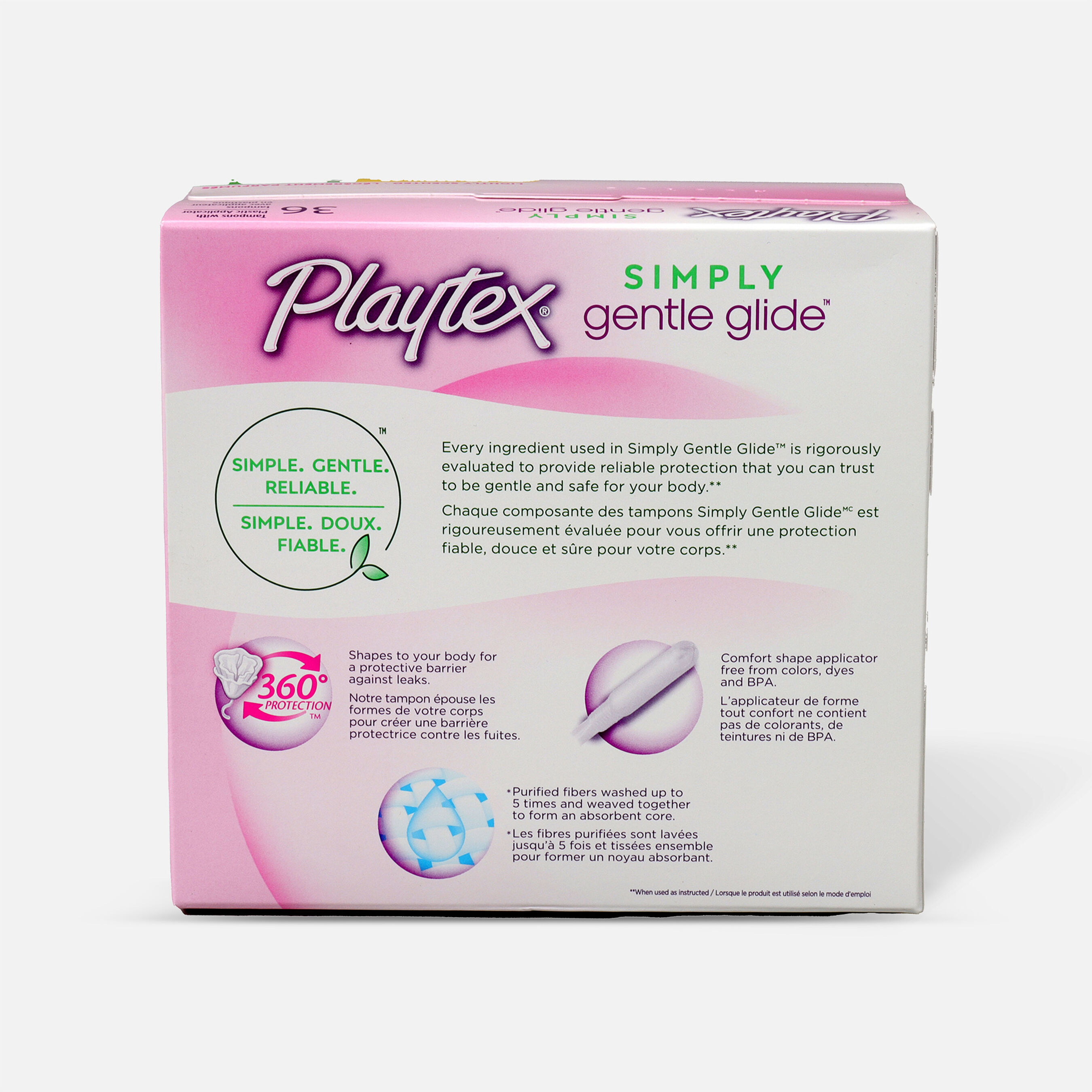 Playtex Gentle Glide Multipack Tampons, Scented, 36ct (Reg/Super)