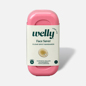 Welly Face Saver Clear Spot Bandages - 36 ct.