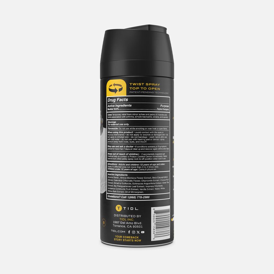TIDL Sport Pain Relief Cryotherapy Topical Spray, , large image number 1