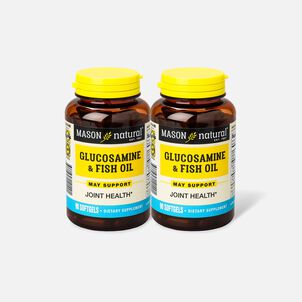 Mason Vitamins Natural Glucosamine & Fish Oil, 90 softgels (2-Pack)