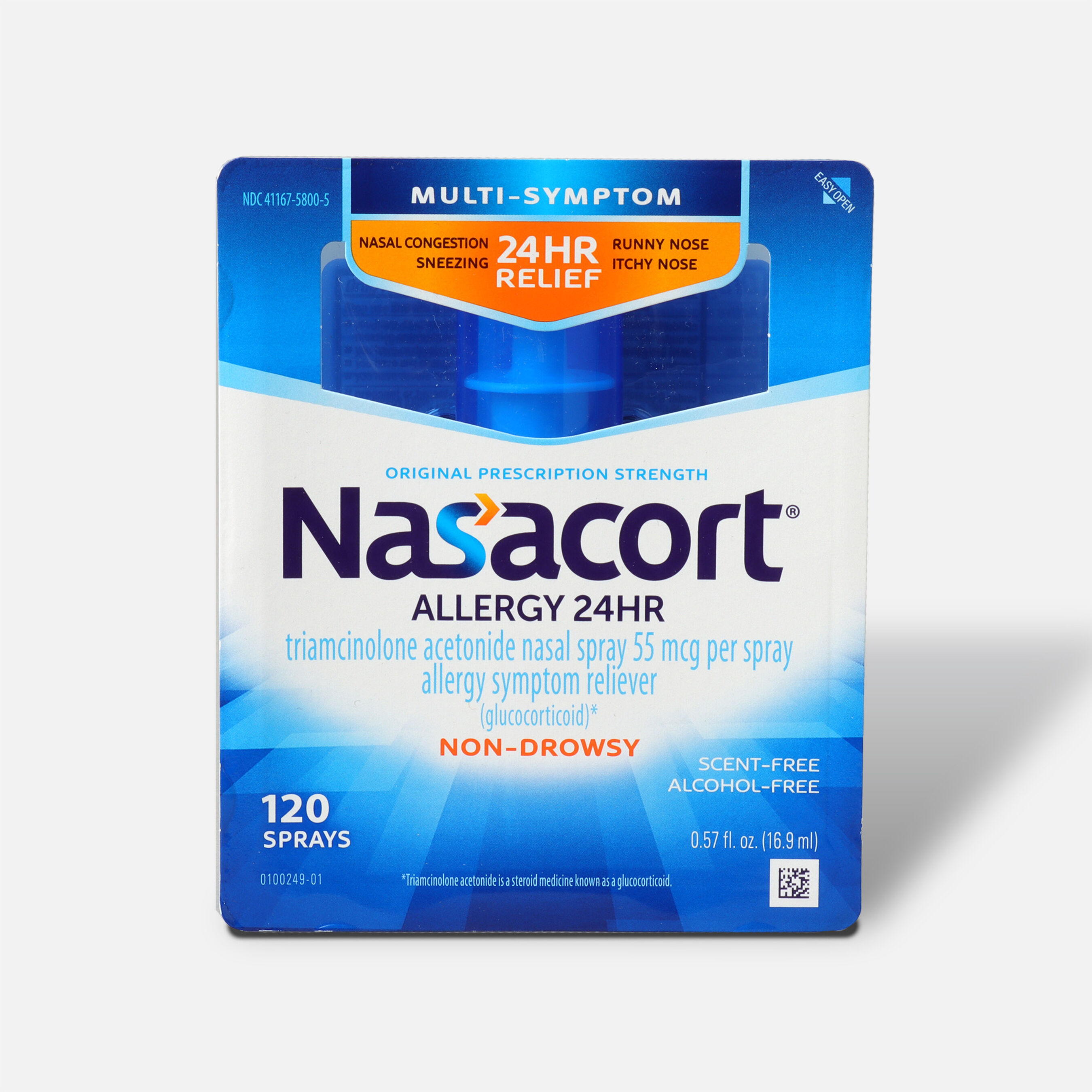 Nasacort .57 oz, 120 sprays