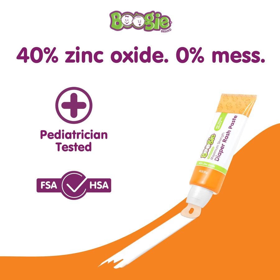 Boogie&reg; Maximum Strength Diaper Rash Paste, 4 fl. oz., , large image number 5